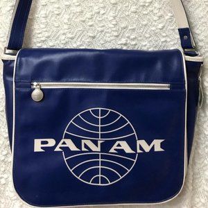 PAN AM Bag Original Vintage Style Pan Am Blue